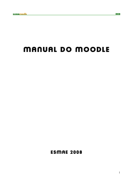 MANUAL DO MOODLE