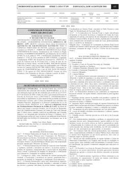 portaria nº0240/2010 - Ministério Público do Estado do Ceará