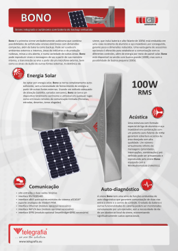 Energia Solar Acústica Auto