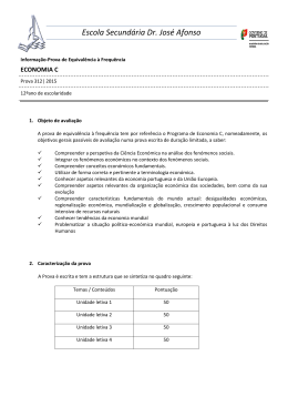 312_EconomiaC_infProva2015 - Escola Secundária Dr. José Afonso