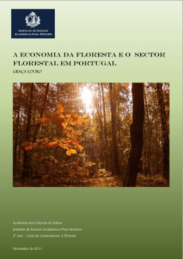 a economia da floresta e o sector florestal em portugal