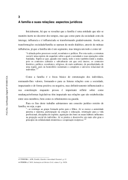 3 A família e suas relações: aspectos jurídicos - Maxwell - PUC-Rio