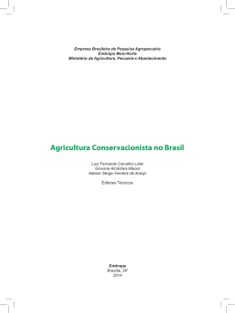 Agricultura Conservacionista no Brasil