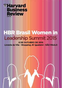 HBR Brasil Women in Leadership Summit 2015
