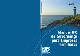 Manual IFC de Governança para Empresas Familiares