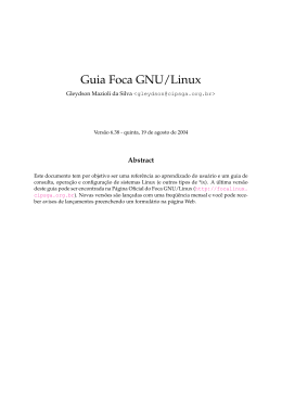 Guia Foca GNU/Linux