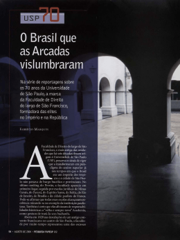 O Brasil que as Arcadas vislumbraram
