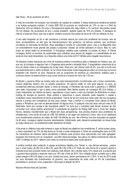 Carta Maurício Carvalho - Novembro 2012