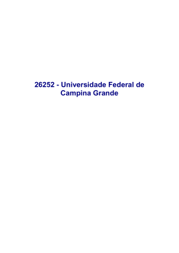 26252 - Universidade Federal de Campina Grande