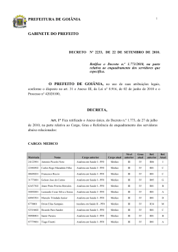 Decreto N. 2233 de 22/09/2010