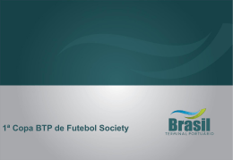 1ª Copa BTP de Futebol Society