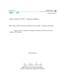 Ofício Circular nº 02/2015 – Diretoria Acadêmica