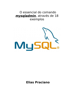 MySQL - O comando mysqladmin através de 18