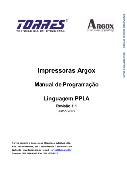 Impressoras Argox - JN Moura Informática