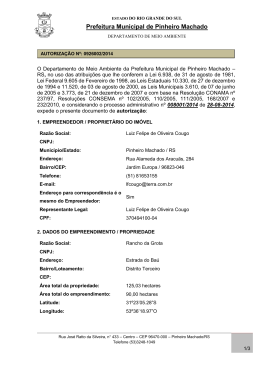 Autorização nº 09260022014 – Luiz Felipe de Oliveira Cougo