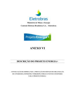 ANEXO VI - Eletrobras Distribuição Rondônia