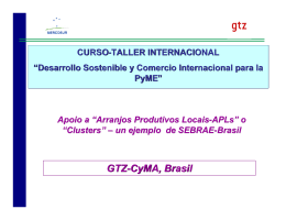 GTZ-CyMA, Brasil