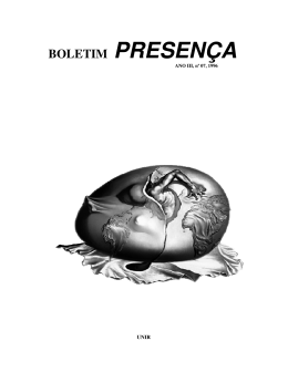 BOLETIM PRESENÇA - Revista Presença