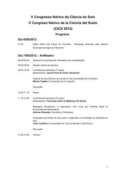 Programa - CICS2012