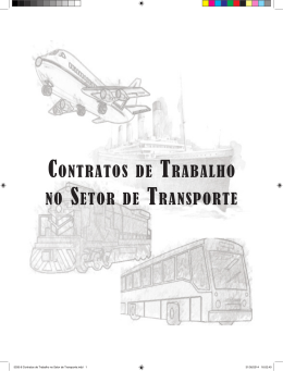 contratos de trabalho no setor de transporte