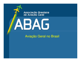 Perspectivas da Aviação Geral no Brasil - Francisco Lyra