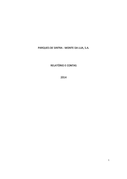 PDF Relatório e Contas 2014
