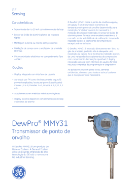 DewPro® MMY31 - GE Measurement & Control