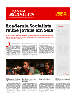 Academia Socialista reúne jovens em Seia
