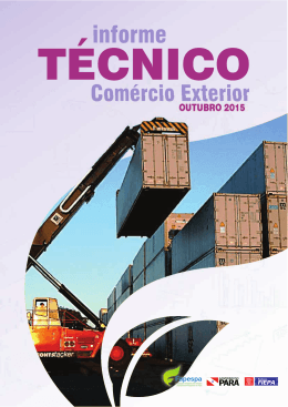 Informe - industria e comercio exterior-OUT2015.indd