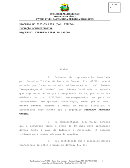 Pesque-Pague Xavier - Tribunal de Justiça do Estado de Mato Grosso
