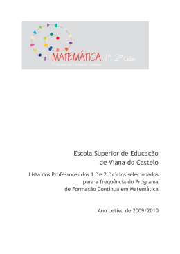 Escola Superior de Educação de Viana do Castelo