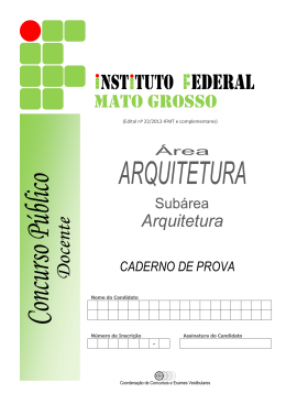 ARQUITETURA/Arquitetura