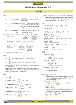 Química C – Extensivo – V. 8