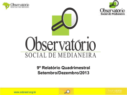 R - Observatório Social do Brasil