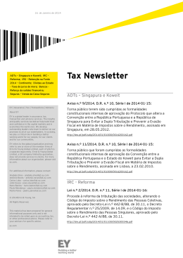 Tax Newsletter - TextoVirtual.com