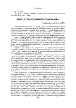 Dicionário de usos do Português do Brasil, de Francisco da Silva