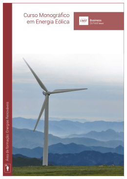 Curso Monográfico em Energia Eólica
