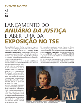 Lançamento do Anuário da Justiça 2013