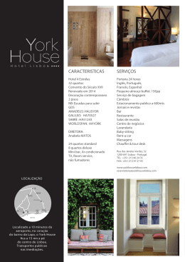 Fact Sheet - York House