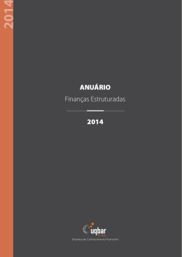 ANUÁRIO Finanças Estruturadas 2014