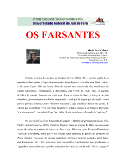 OS FARSANTES - UFJF /Defesa