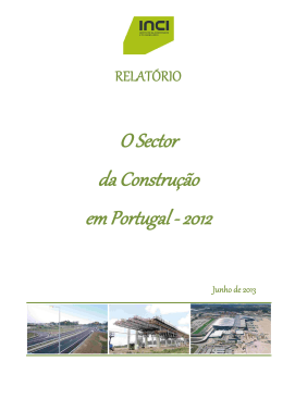 O Sector da Construção em Portugal - 2012 (PDF: 900 KB)