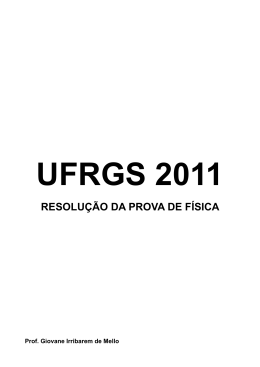 UFRGS 2011resolvida