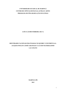 Dissertação completa - Programa de Pós-Graduação em Letras
