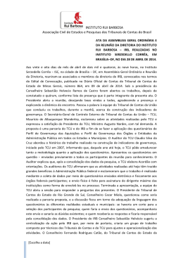 INSTITUTO RUI BARBOSA Associação Civil de Estudos e