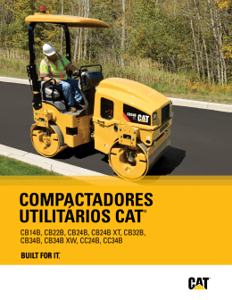COMPACTADORES UTILITÁRIOS CAT®