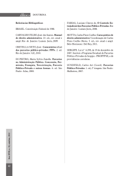 42 DOUTRINA Referências Bibliográficas BRASIL. Constituição
