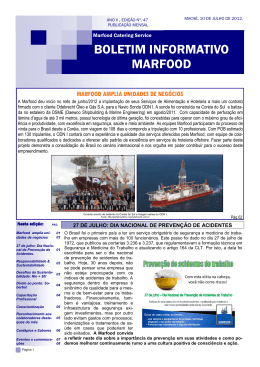 Boletim Informativo nº 47_Julho 2012