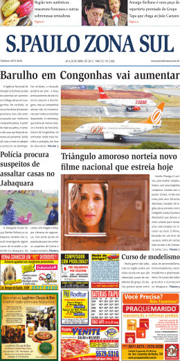 PDF - Jornal São Paulo Zona Sul