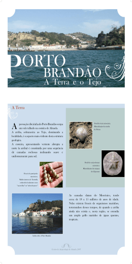 Porto Brandão, A Terra e o Tejo - Centro de Arqueologia de Almada
